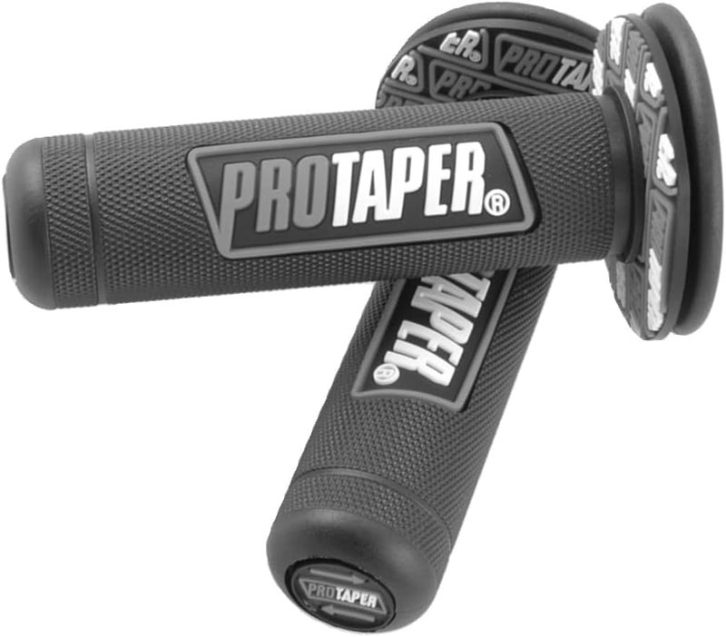 POCRRMCB '7/8'' Motorcross Handle Grips Dirt Bike 22mm 24mm Truster Grips Motorcycle Ergonomic Bar End Non Slip Grip Gel Gep Scooter Cruiser Racing Mountain' - Image 1